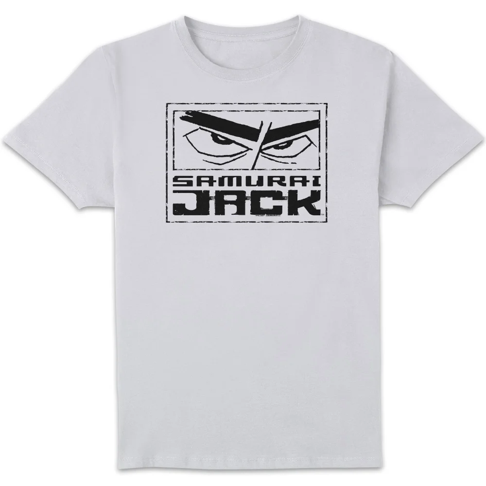 Samurai Jack Stylised Logo Men's T-Shirt - White - S Image 1