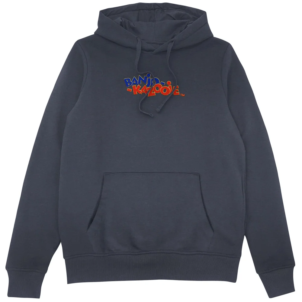Banjo-Kazooie Logo Unisex Hoodie - Navy - S Image 1