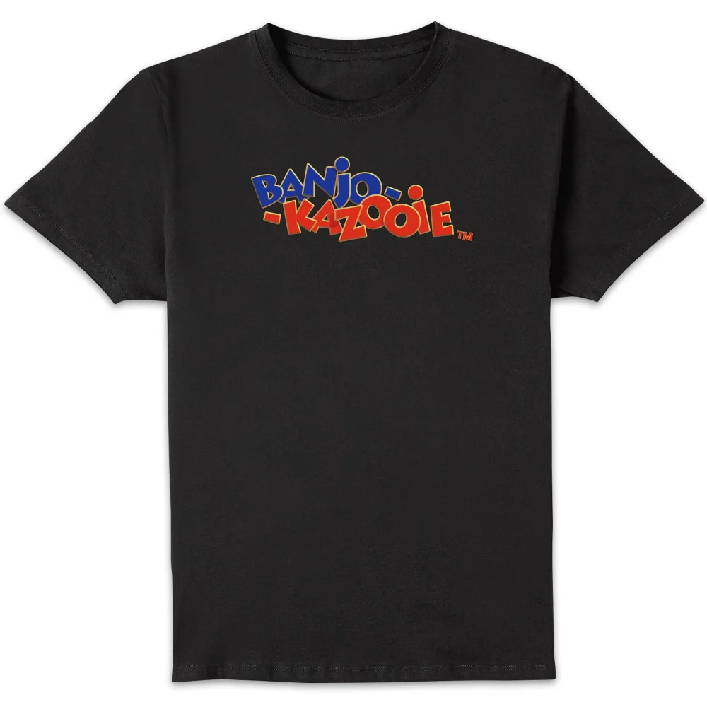 Banjo-Kazooie Logo Unisex T-Shirt - Black - S Image 1