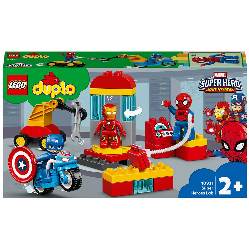 LEGO DUPLO Marvel : Super Heroes : Le Labo des Super-héros avec Spiderman (10921) Image 1