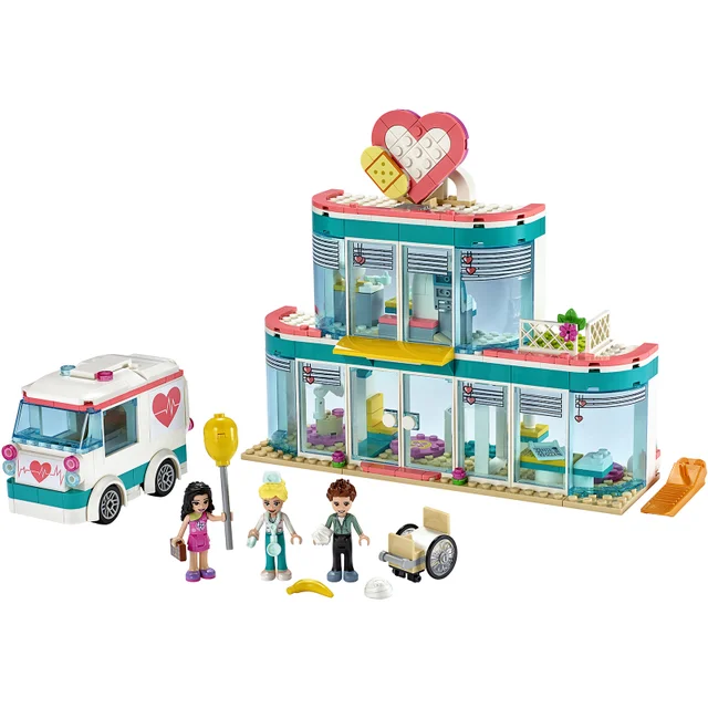 LEGO Friends: L’hôpital de Heartlake City: avec Mini Poupées et Jouet Ambulance(41394)