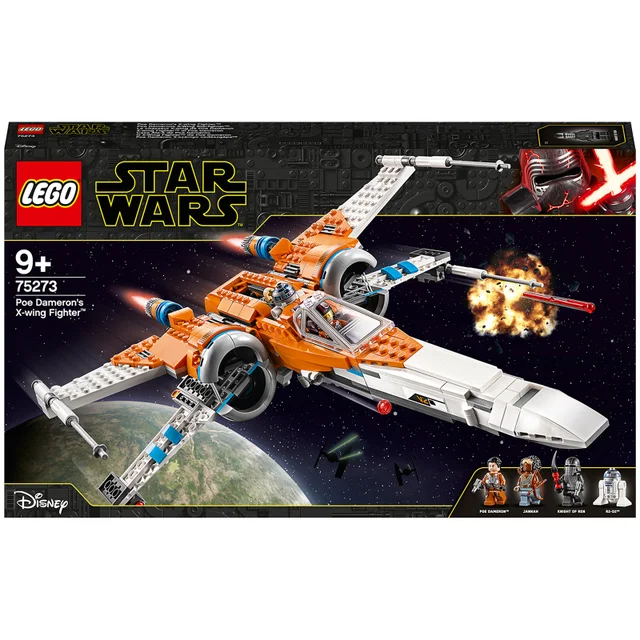 LEGO Star Wars : Ensemble de Jeux de Construction Le Chasseur X-wing de Poe Dameron (75273)