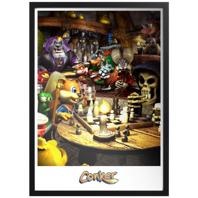 Conker Character Giclee Art Print