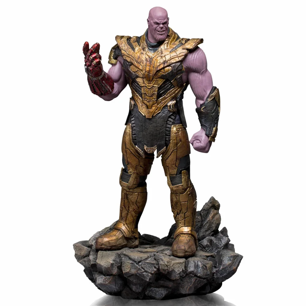 Iron Studios Marvel Avengers : Endgame BDS Statuette à l'échelle artistique 1/10 Thanos Ordre Noir 29 cm Image 1