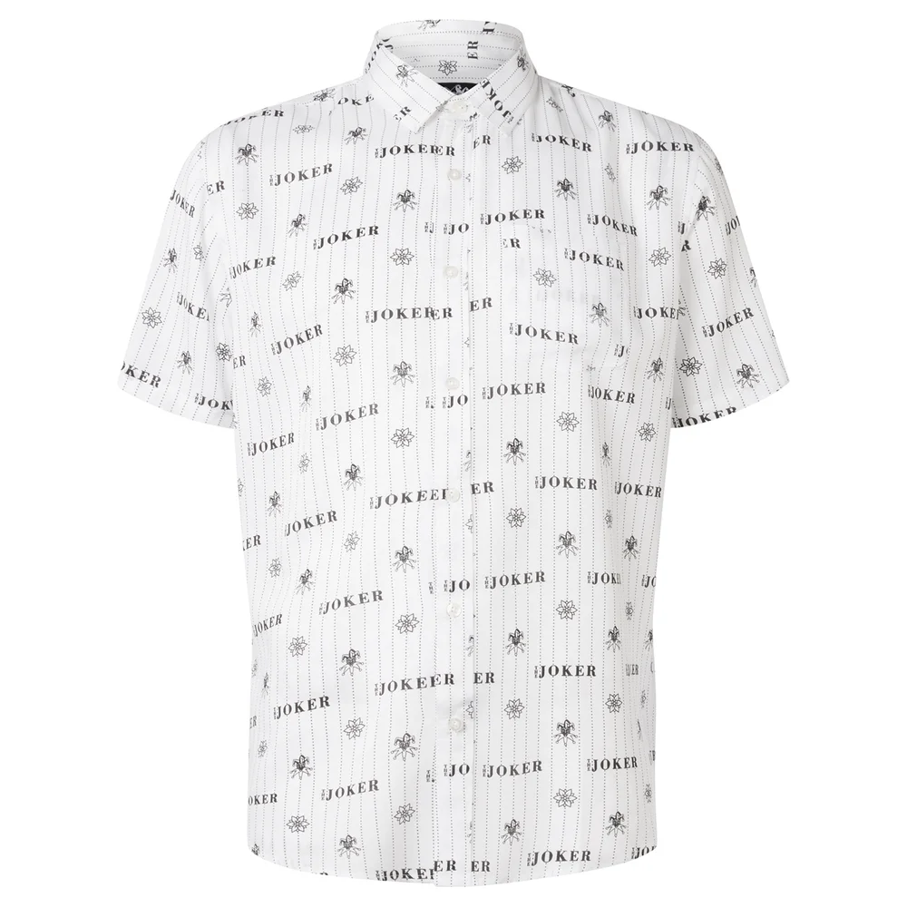 Limited Edition The Joker Ditsy Stripe Printed Shirt - Zavvi Exclusive - S Image 1