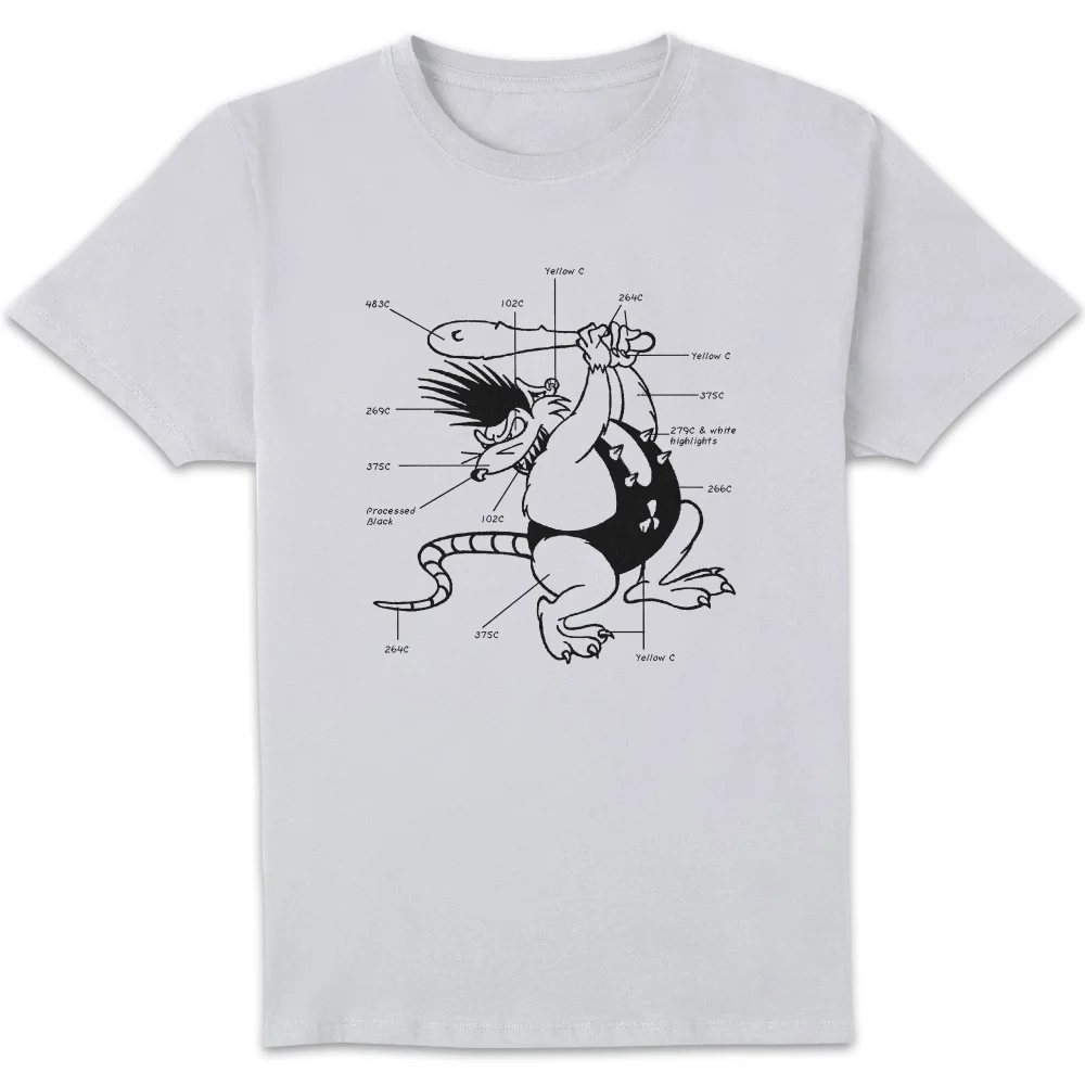 Battletoads Classic Year of the Rat Unisex T-Shirt - White - S Image 1