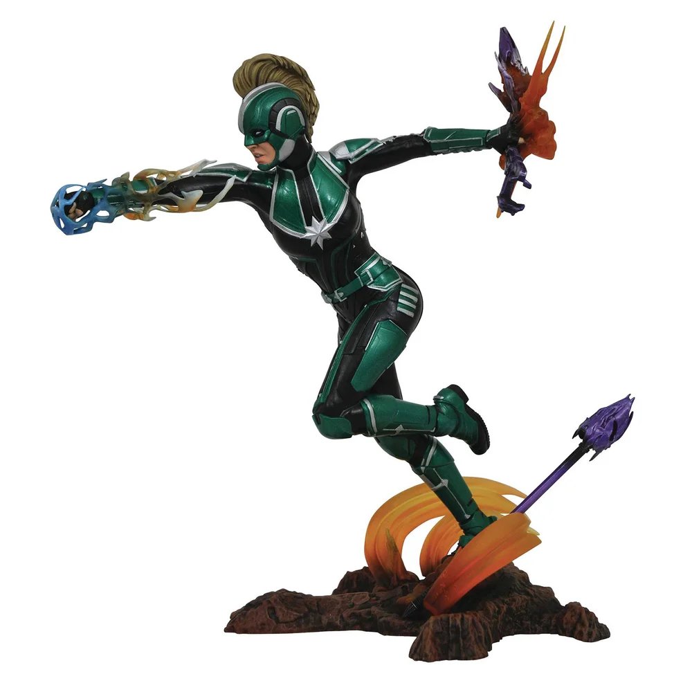 Diamond Select Marvel Gallery Captain Marvel Figurine en PVC - Captain Marvel (Starforce) Image 1