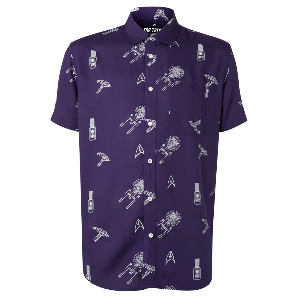 Limited Edition Star Trek Printed Shirt - Zavvi Exclusive - S Image 1