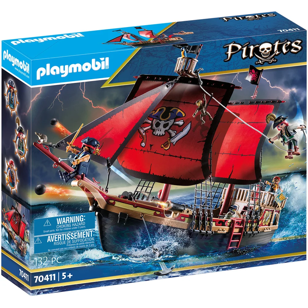 Playmobil Bateau pirates (70411) Image 1