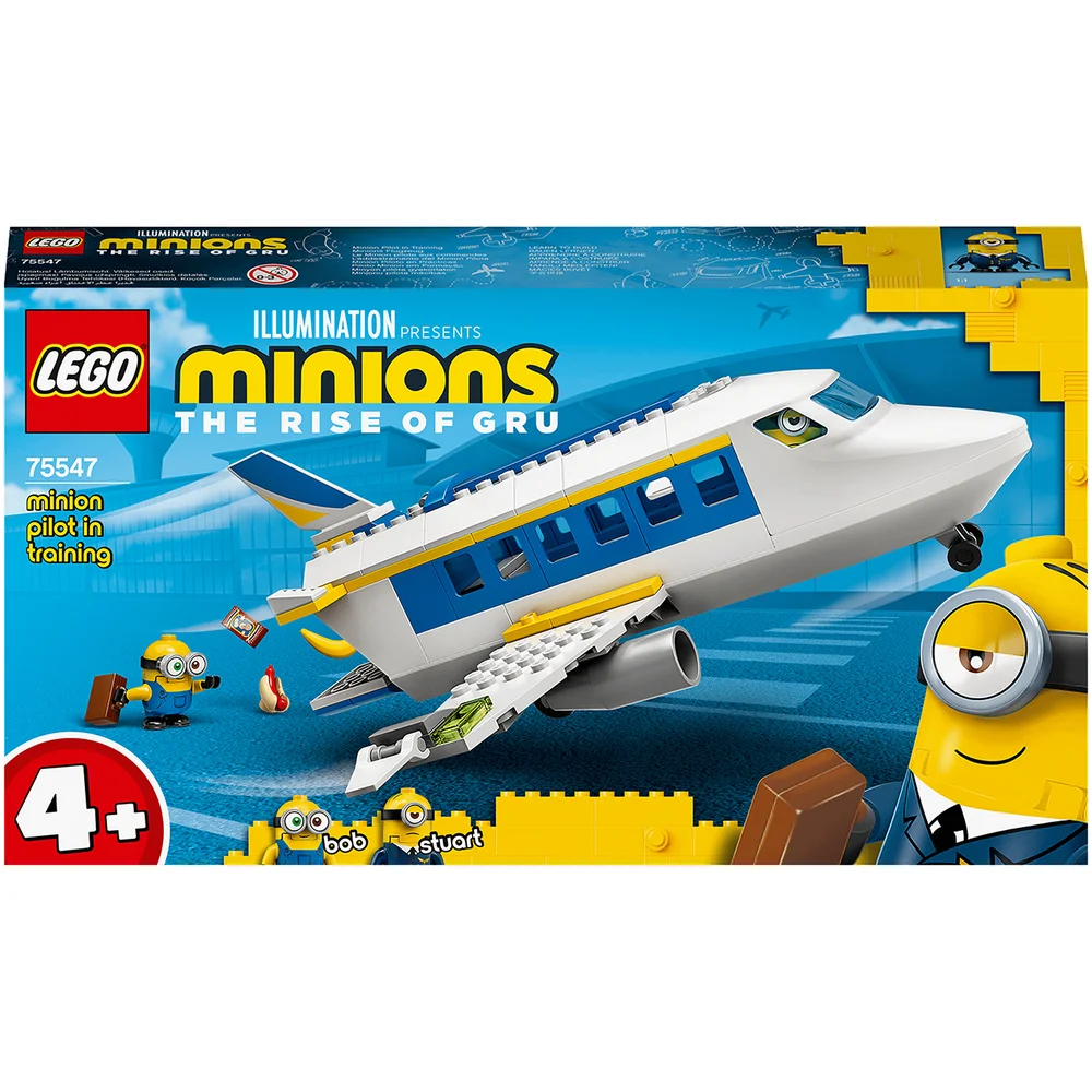 LEGO 4+ Minions : Le Minion pilote aux commandes Jouet (75547) Image 1