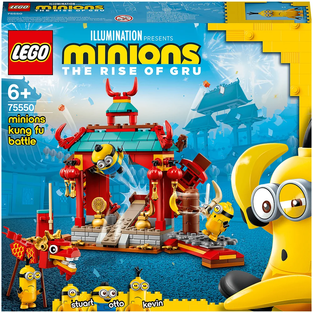 LEGO Minions : Ensemble de Jeux de Construction Le combat de Kung Fu des Minions (75550) Image 1