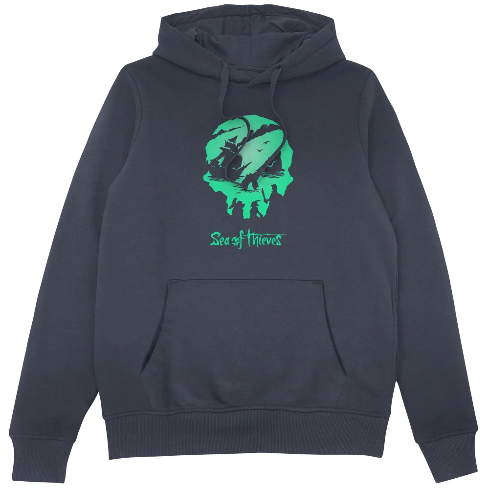 Sea Of Thieves 2nd Anniversary Logo Unisex Hoodie - Navy - S Image 1