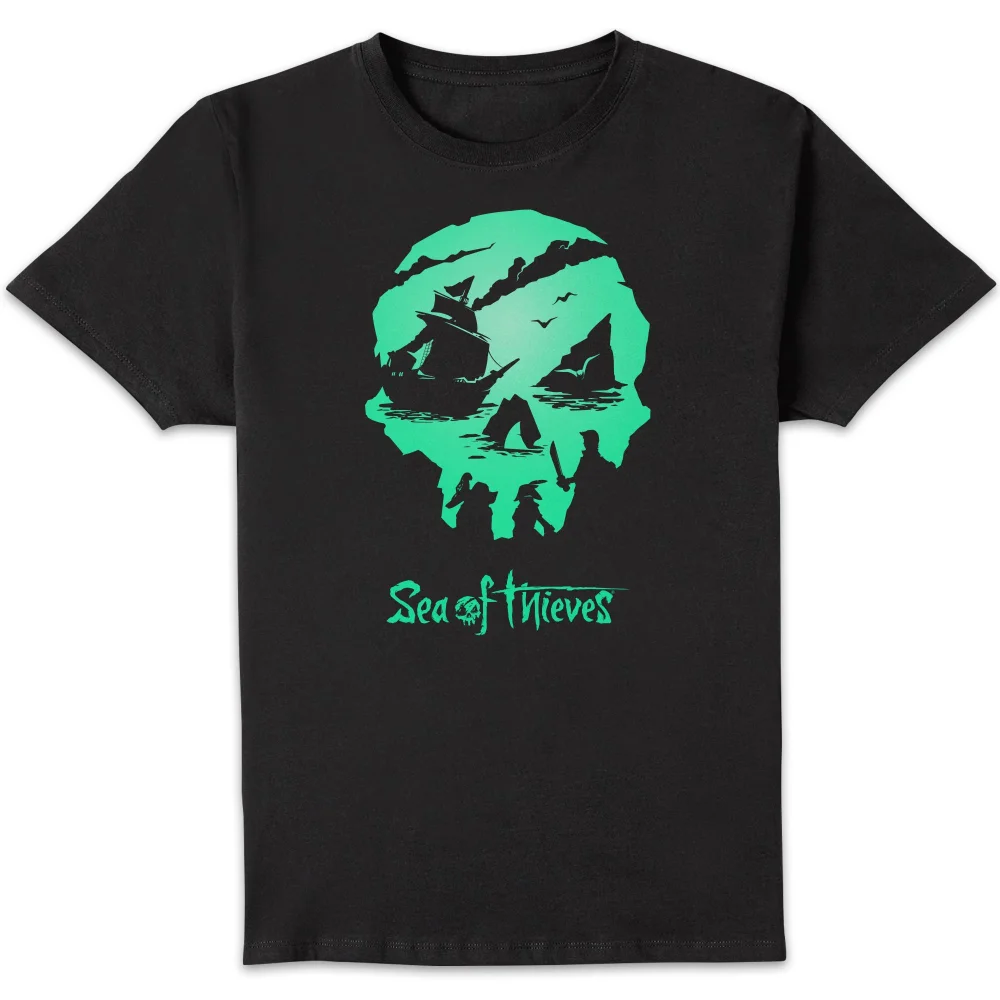 Sea Of Thieves 2nd Anniversary Logo Unisex T-Shirt - Black - S Image 1