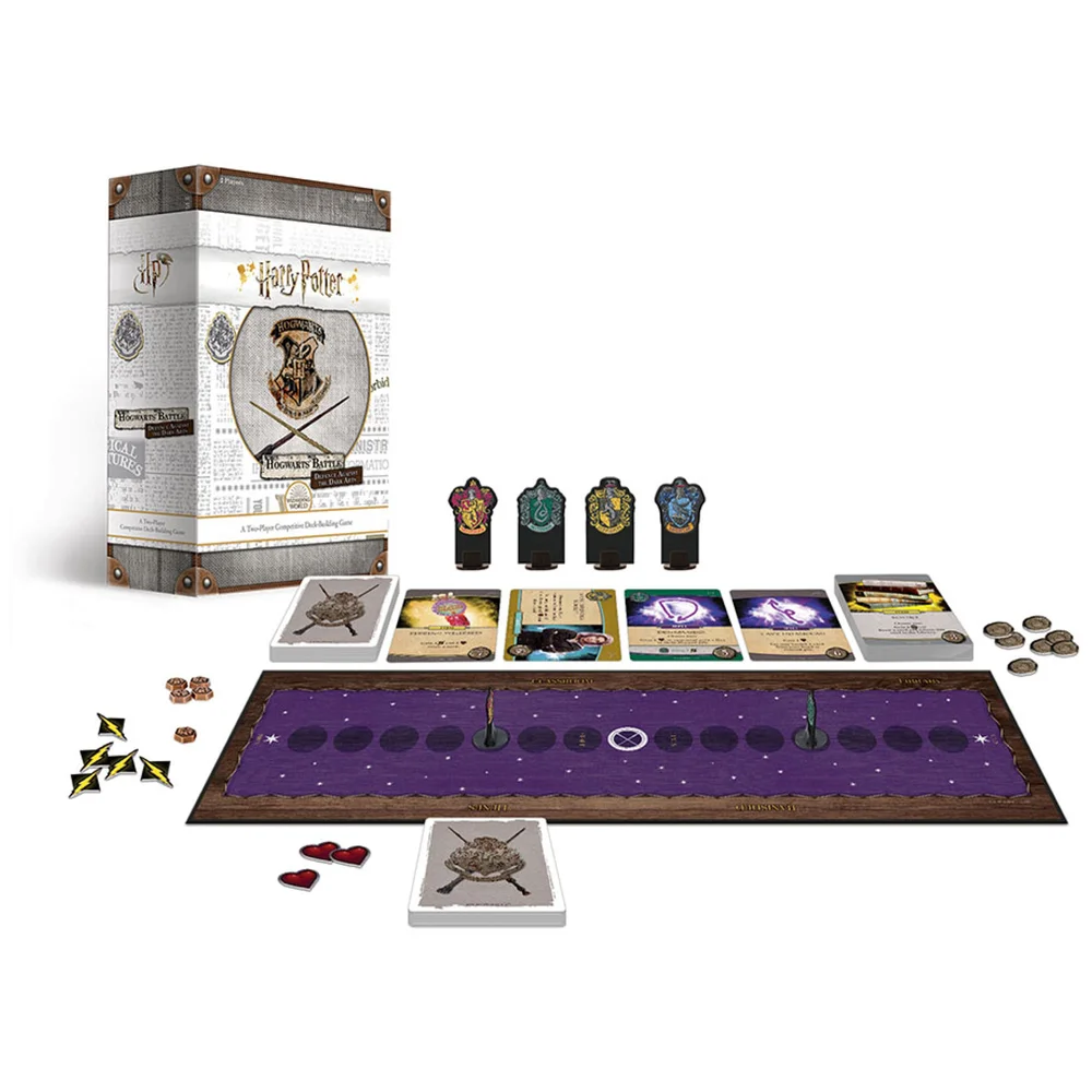 Jeu de Cartes Bataille à Poudlard- Défense contre les forces du mal Harry Potter Image 1