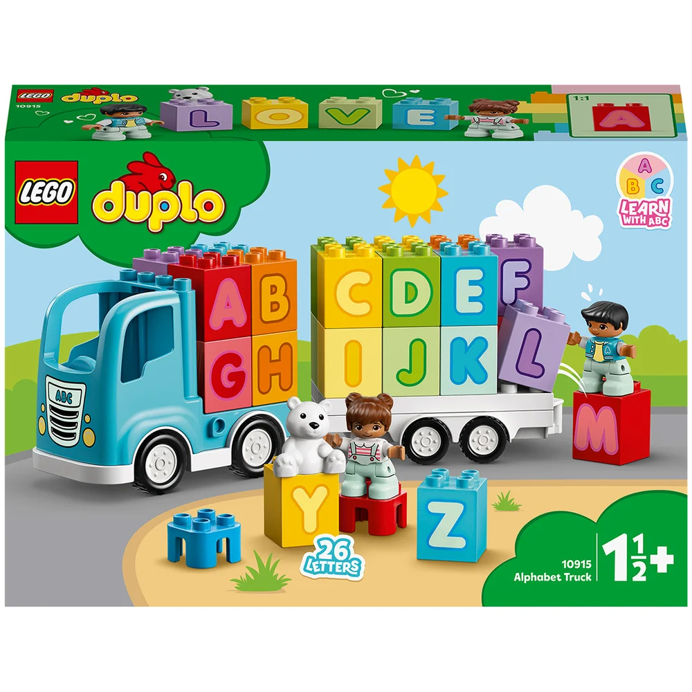 LEGO DUPLO My First : Ensemble de Jeu de Construction Le camion des lettres (10915) Image 1