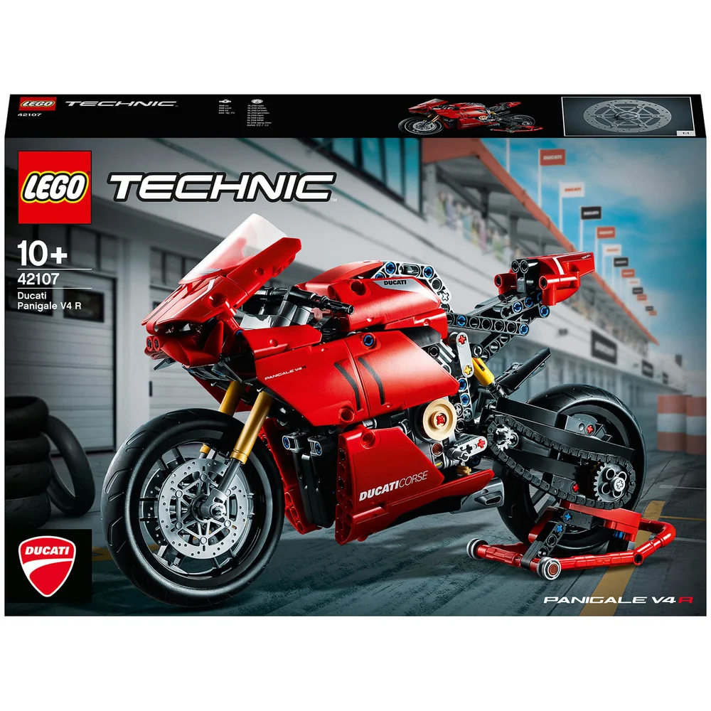 LEGO Technic: Ducati Panigale V4 R Modèle Réduit Moto pour Adultes(42107) Image 1