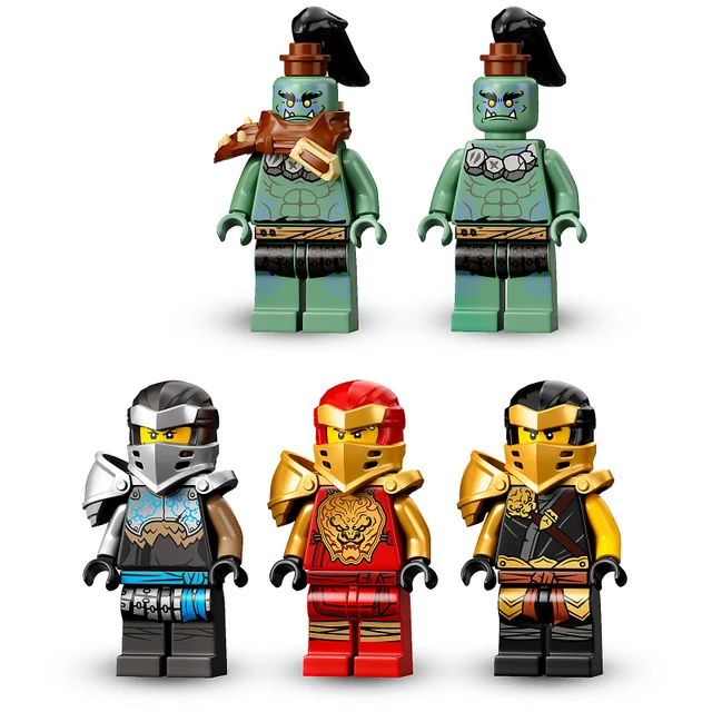 LEGO NINJAGO 71720 Le Robot de feu et de pierre