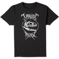 T-shirt Jurassic Park Bones Rex - Noir - Unisexe