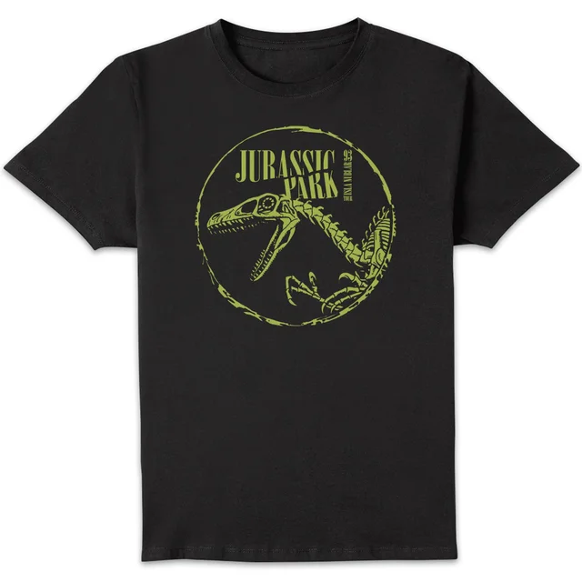 T-shirt Jurassic Park Skell - Noir - Unisexe