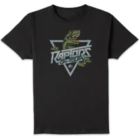 T-shirt Jurassic Park Raptors On Tour Stroke - Noir - Homme