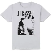 T-shirt Jurassic Park Isla Nublar Punk - Blanc - Homme - undefined undefined