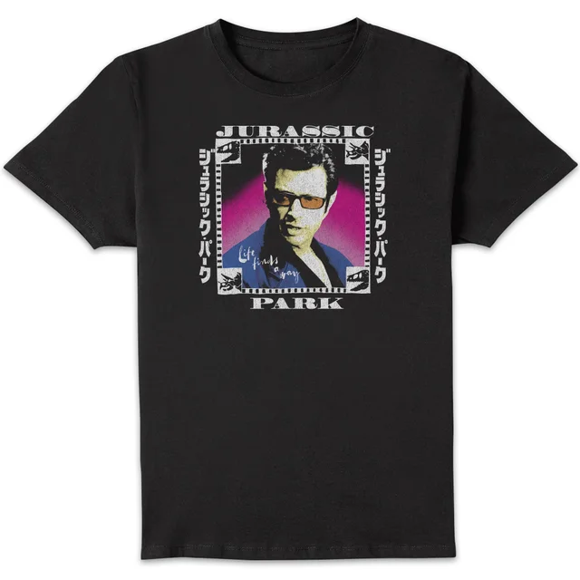 T-shirt Jurassic Park Jeff - Noir - Homme
