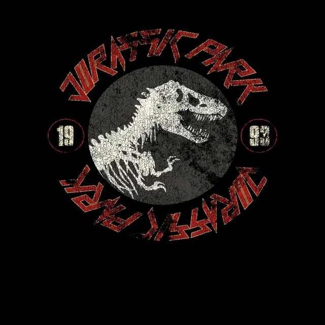 T-shirt Jurassic Park Classic Twist - Noir - Homme
