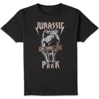 T-shirt Jurassic Park Rex Punk - Noir - Homme