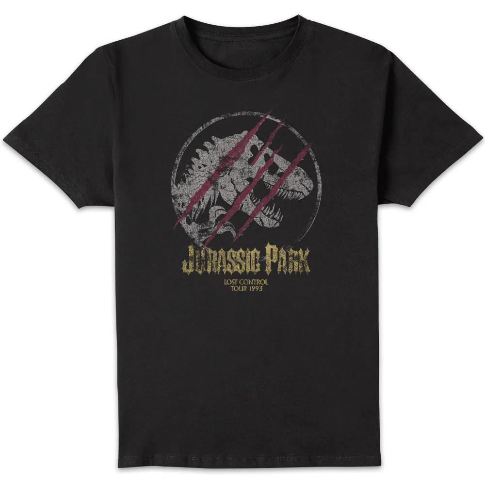 T-shirt Jurassic Park Lost Control - Noir - Homme - S Image 1