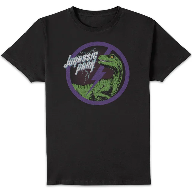 T-shirt Jurassic Park Raptor Bolt - Noir - Homme