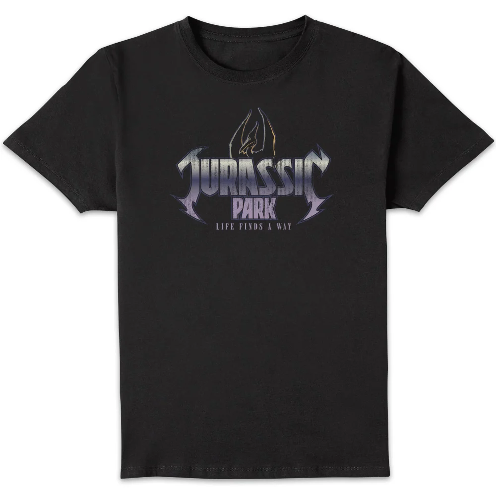 T-shirt Jurassic Park Life Finds A Way - Noir - Homme - S Image 1