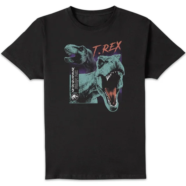 T-shirt Jurassic Park T-REXES - Noir - Homme