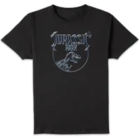T-shirt Jurassic Park Logo Metal - Noir - Homme