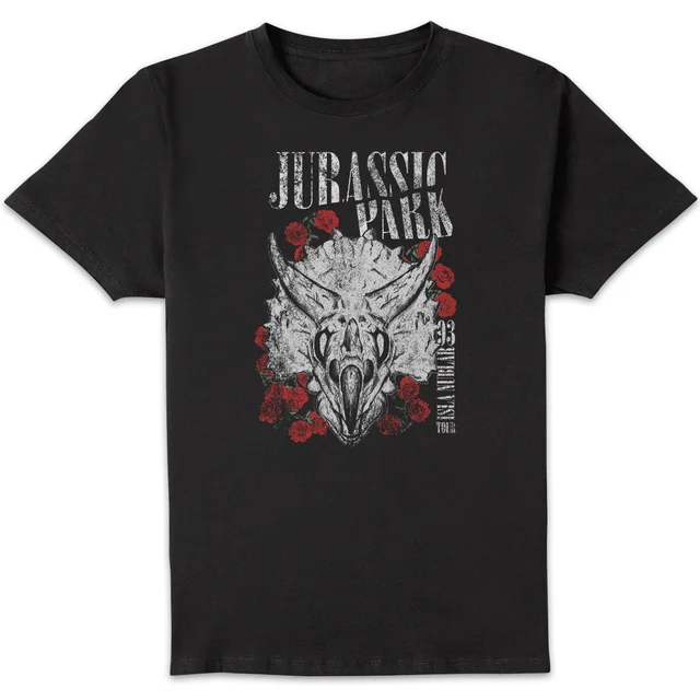 T-shirt Jurassic Park Isla Nublar 93 - Noir - Homme
