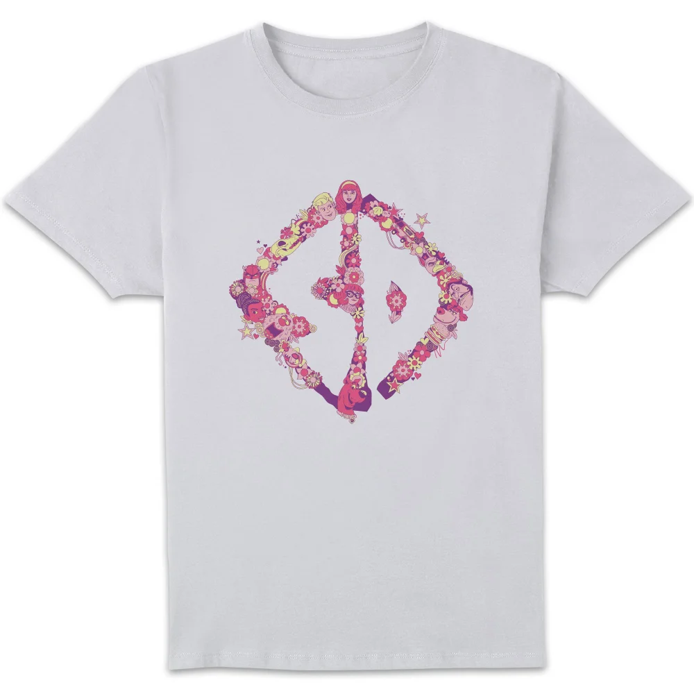 T-shirt Scooby-Doo Floral - Blanc - Homme - S Image 1