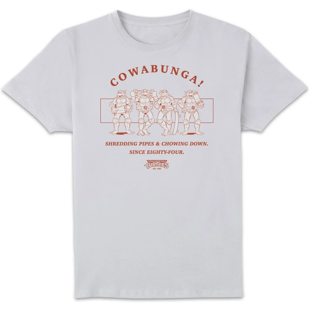 T-shirt Tortues Ninja Chow Down unisexe - Blanc - S Image 1