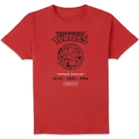 T-shirt Tortues Ninja Totally Tubular unisexe - Rouge