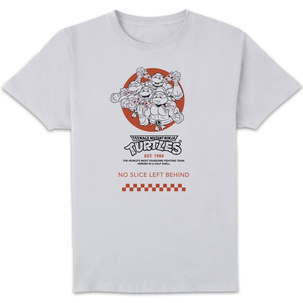 T-shirt Tortues Ninja By The Slice unisexe - Blanc - S Image 1