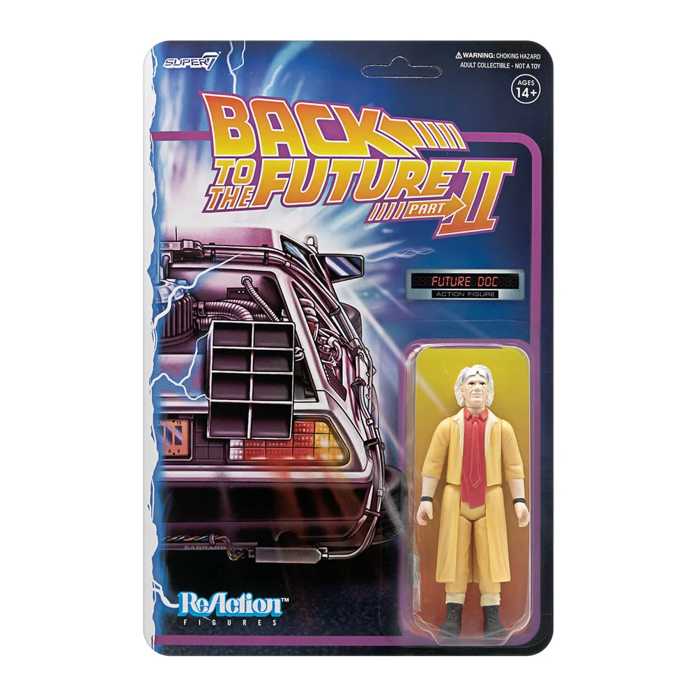 Super7 Retour vers le futur Deuxième Partie Figurine articulée Future Doc Image 1