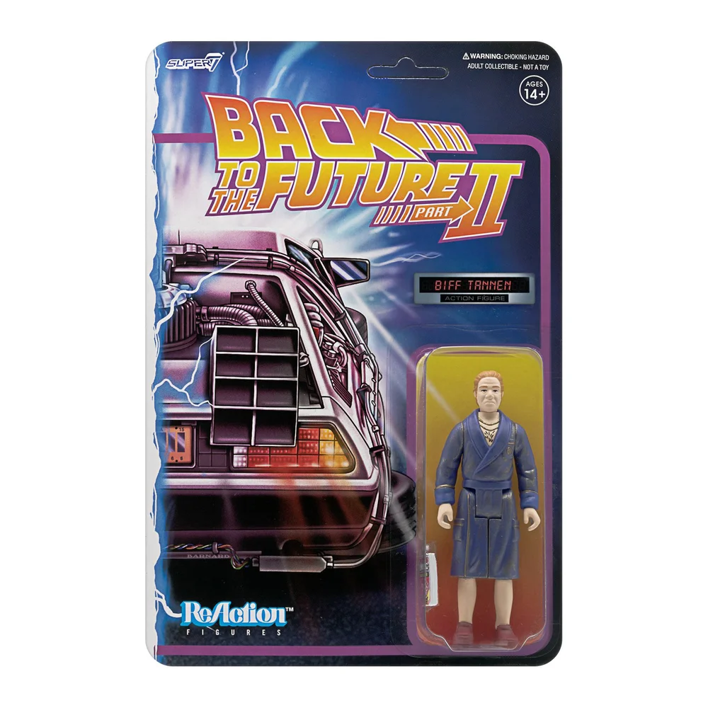 Super7 Retour vers le futur Deuxième Partie - Figurine articulée Biff Tannen (Peignoir de bain) Image 1