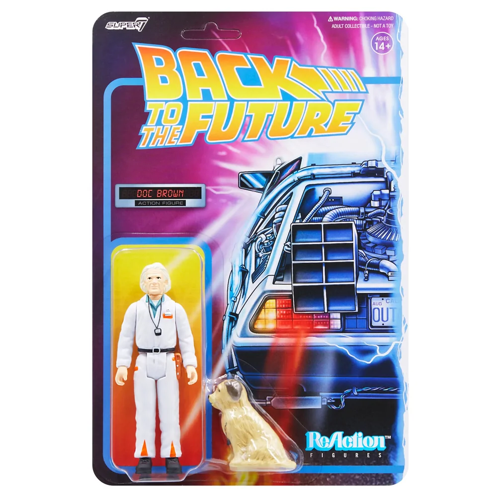 Super7 Retour vers le futur Deuxième Partie Figurine articulée - Fifties Doc Image 1