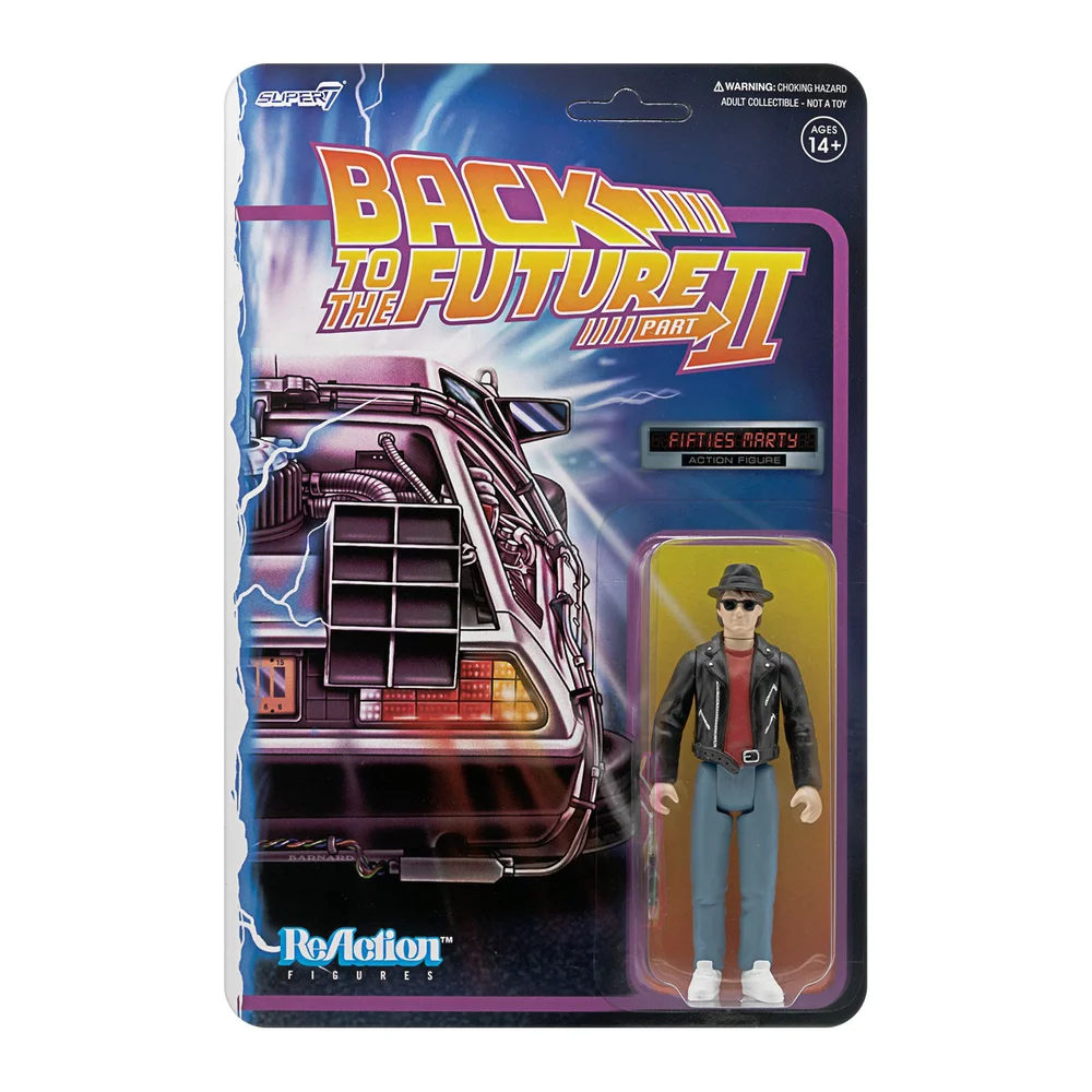 Super7 Retour vers le futur Deuxième Partie Figurine articulée Fifties Marty Image 1