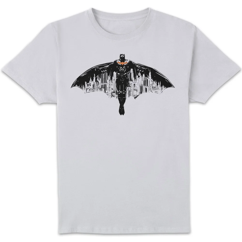 T-Shirt Batman Begins The City Belongs To Me Homme – Blanc - S Image 1