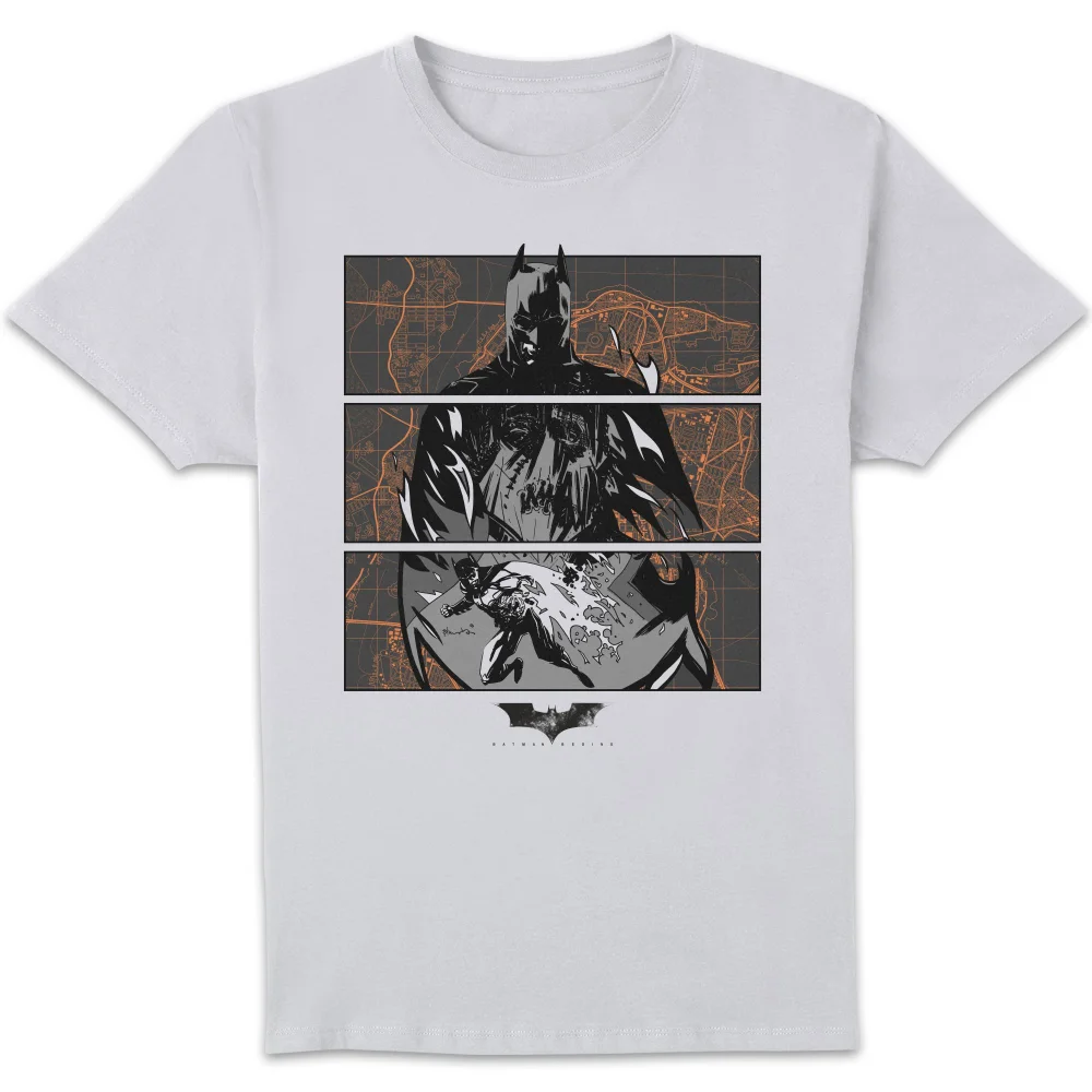 T-Shirt Batman Begins Gotham City Defender Homme - Blanc - S Image 1