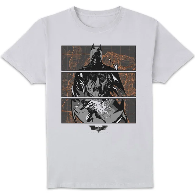 T-Shirt Batman Begins Gotham City Defender Homme - Blanc