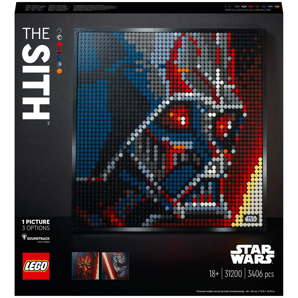 LEGO Art Star Wars : Ensemble de Jeux de construction Star Wars Les Sith pour adultes (31200) Image 1