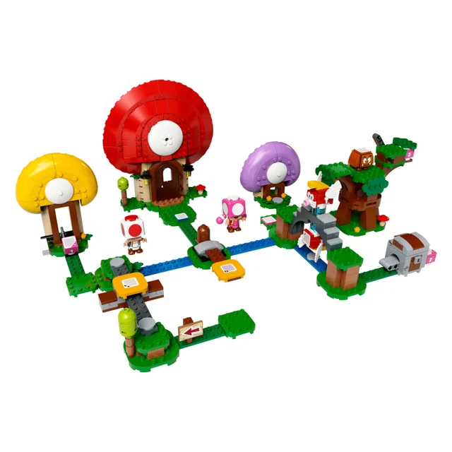 LEGO Super Mario 71368 Ensemble d'extension La chasse au trésor de Toad