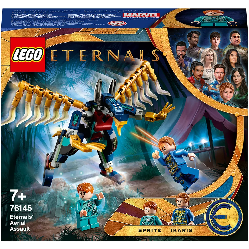 LEGO Marvel L’Attaque Aérienne des Éternels, Jouet de Construction(76145) Image 1