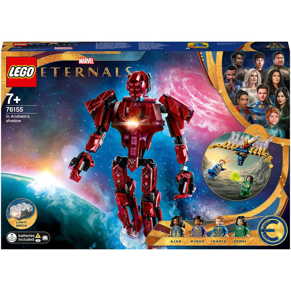 LEGO Marvel Les Éternels Dans l’Ombre d’Arishem, Kit de Construction Super-Héros(76155) Image 1
