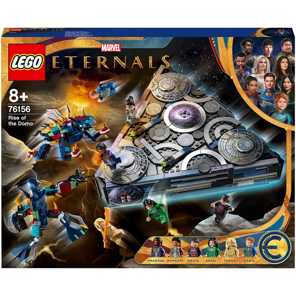 LEGO Marvel Ensemble L’ascension du Domo, Kit de Construction Vaisseau Spatial(76156) Image 1